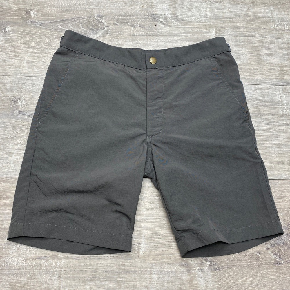 Ball and Buck Shorts The 6‎ Point Short Mens 28 Gray Nylon Made in USA Outdoor
